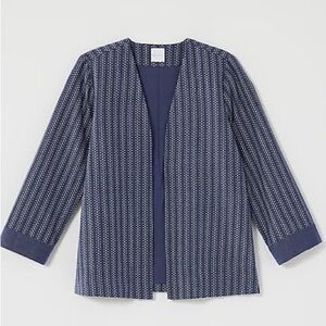 Pure Jill Cotton Dobby Jacket (size 2X)